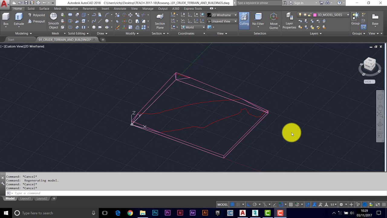 Site Modelling using AutoCAD + 3ds Max - Part 3