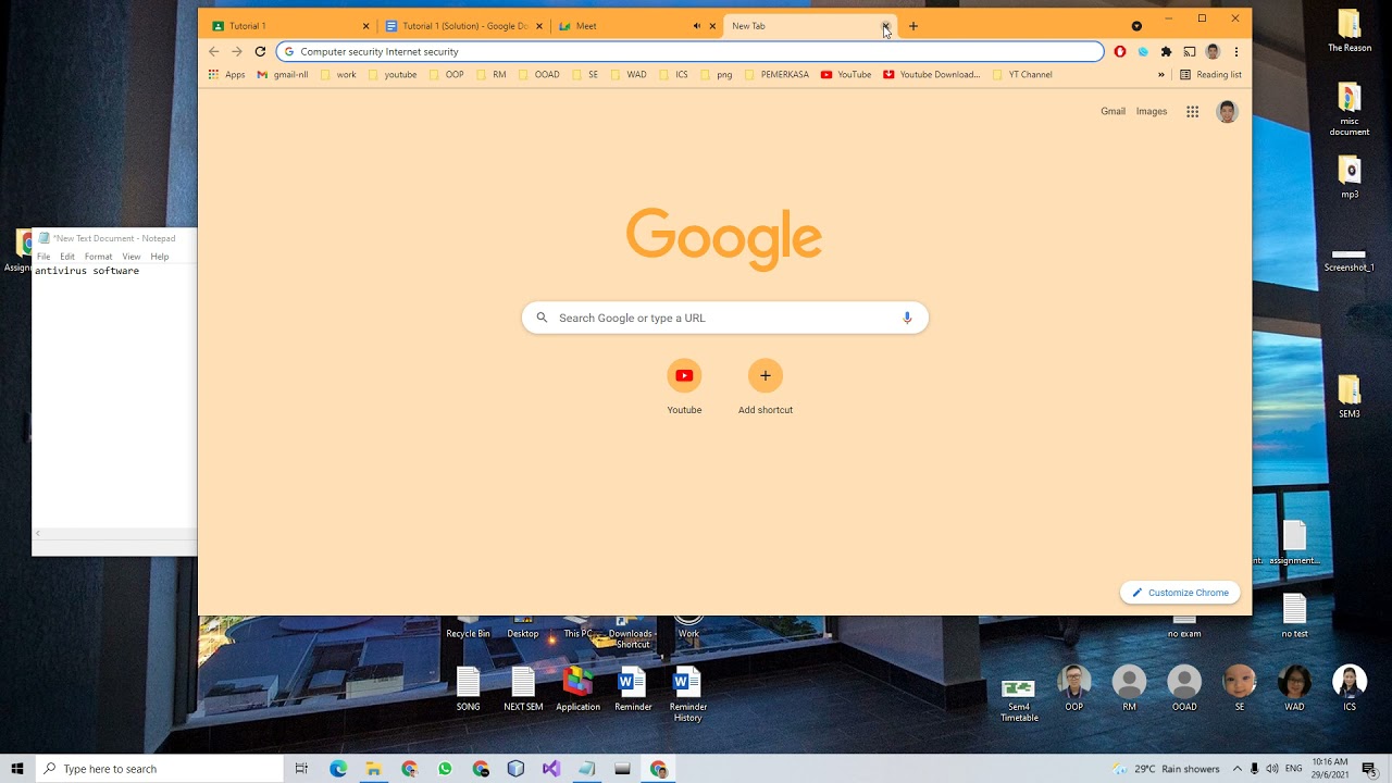 ICS Tutorial 1 (29.6.2021)
