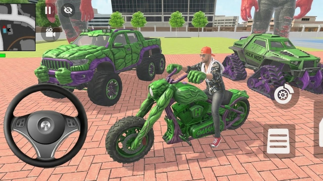 🤑Indian Theft Auto Simulator 🥰 Franklin purchased 3️⃣ hulk cars from the showroom 🤑✨ 