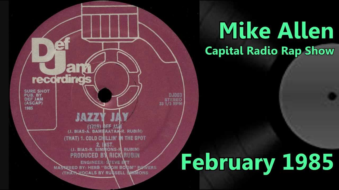 Mike Allen - Capital Radio Rap Show - February 1985 Pt 3