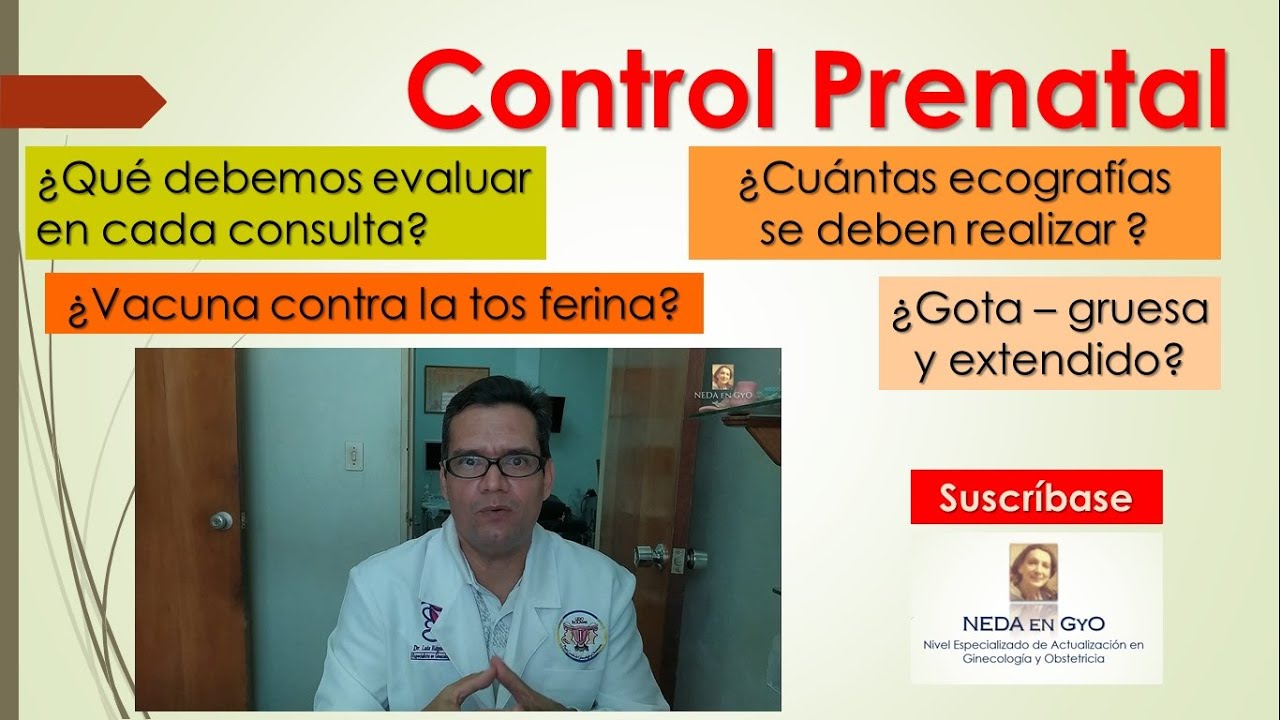 CONTROL DEL EMBARAZO ¿SABES QUÉ EVALUAR?. ¡8 consultas! CONTROL PRENATAL