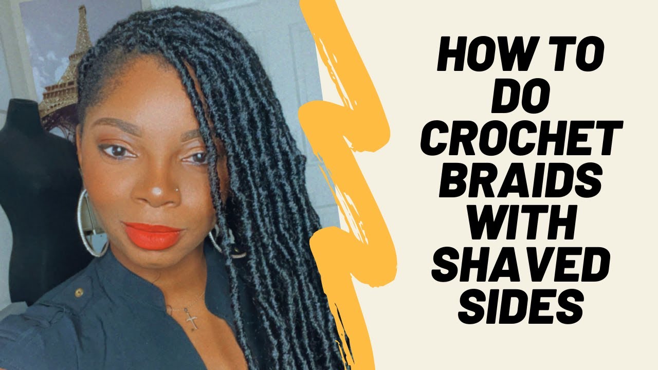 Crochet Braids with Shaved Sides