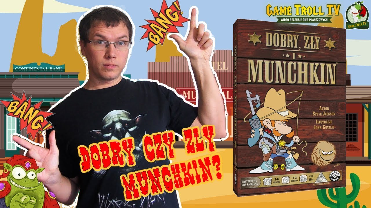 Dobry, zły i MUNCHKIN | Nowa gra w świecie munchkina!