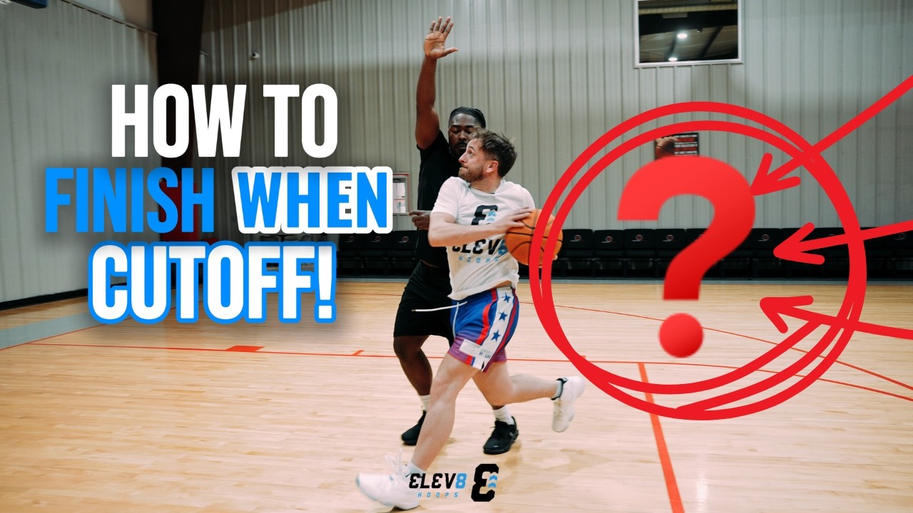 How to actually FINISH at the rim! |  In the paint COUNTERS! 🔑