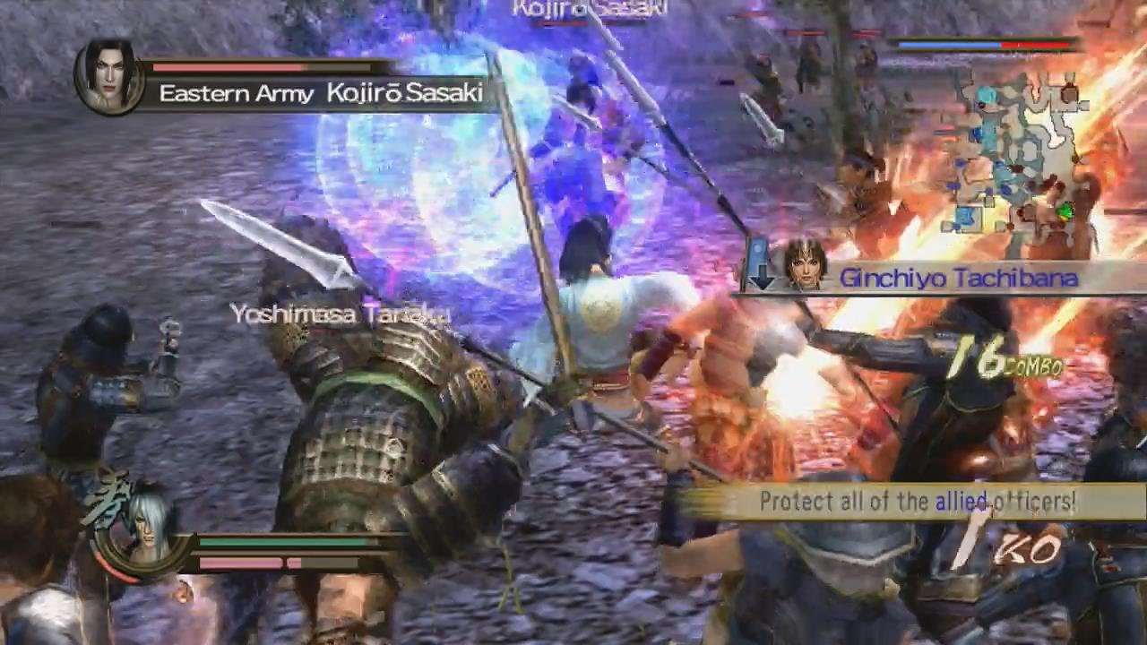 Samurai Warriors 2:XL - Motochika's Tale 4 - Battle of Kuzegawa (360)
