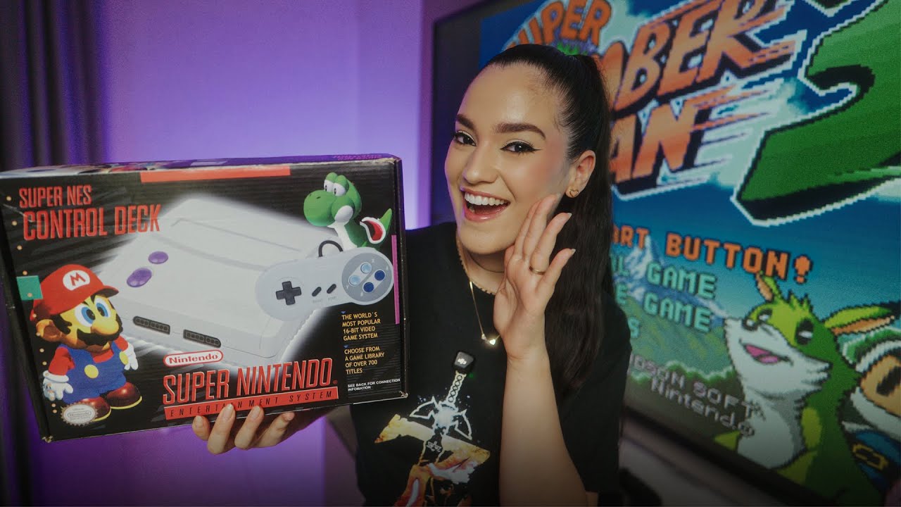 Super Nintendo Turbinado na TV de 75