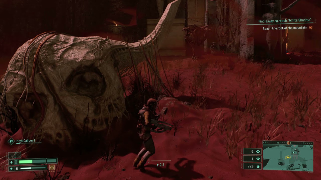 Returnal - Biome 2 Run #9: Reach The Foot of The Mountain: Severed Minds Scout Log, Crimson Turrets