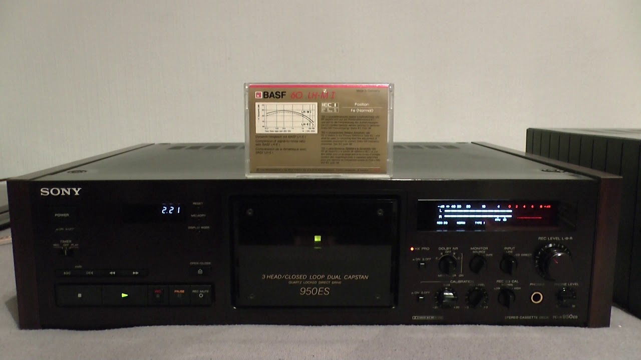 CASSETTE HQ, SADE MEETS ROBERT MILES, 1990 SONY TC-K 950ES deck, 1986 BASF LH-M1 tape