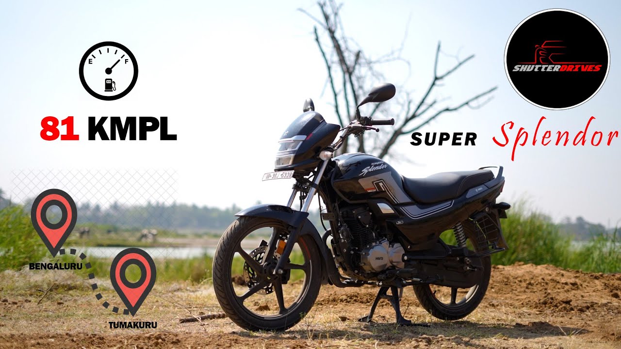 Hero Super Splendor XTEC | Пробег 81 км/л | Тест на топливную экономичность