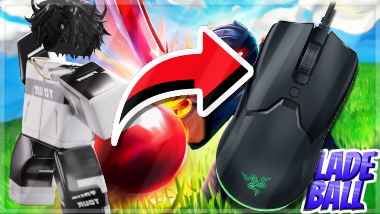 HOW TO WIN ALL YOUR CLASHES WITH RAZER MOUSE | BLADE BALL TUTORIAL