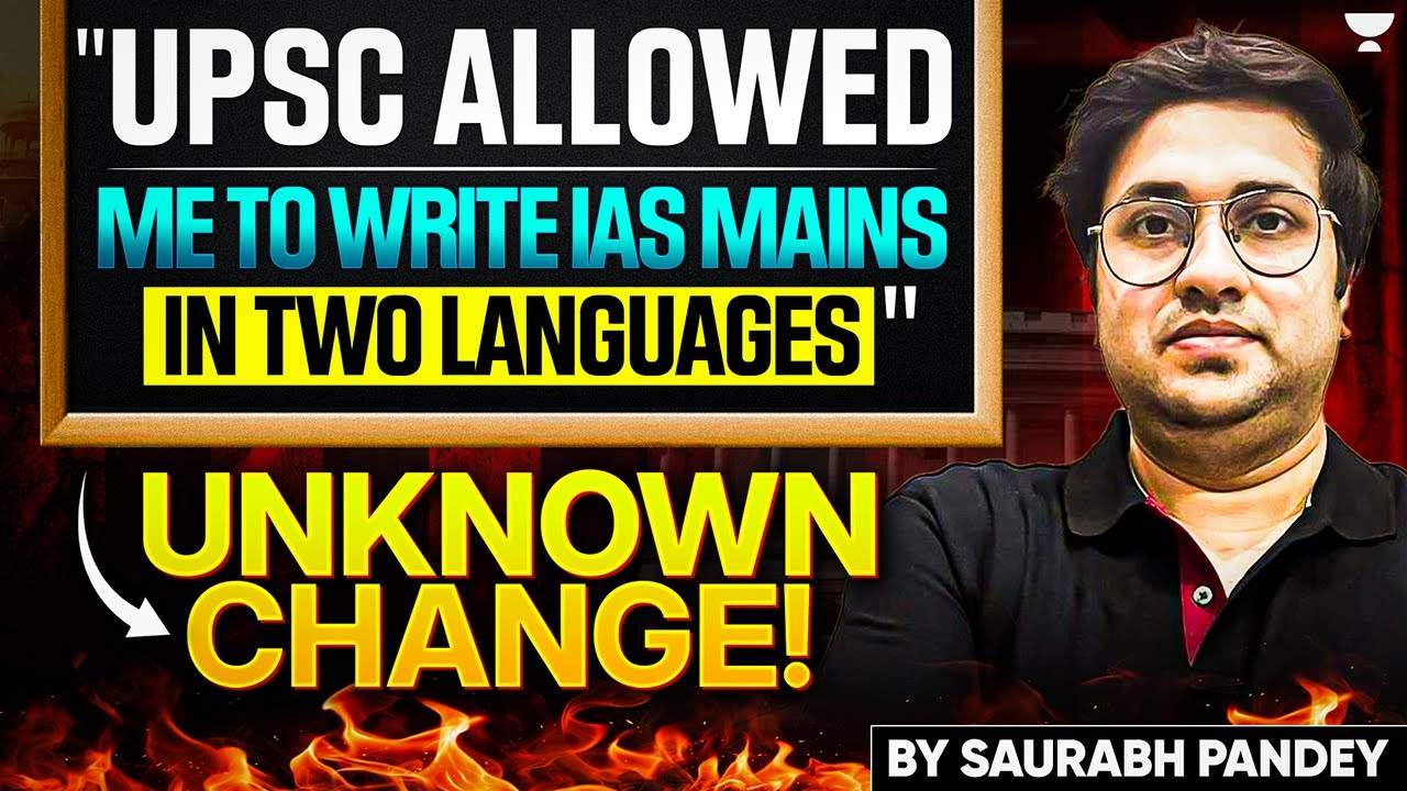 Can we write GS and optional paper in different languages ?? Saurabh pandey