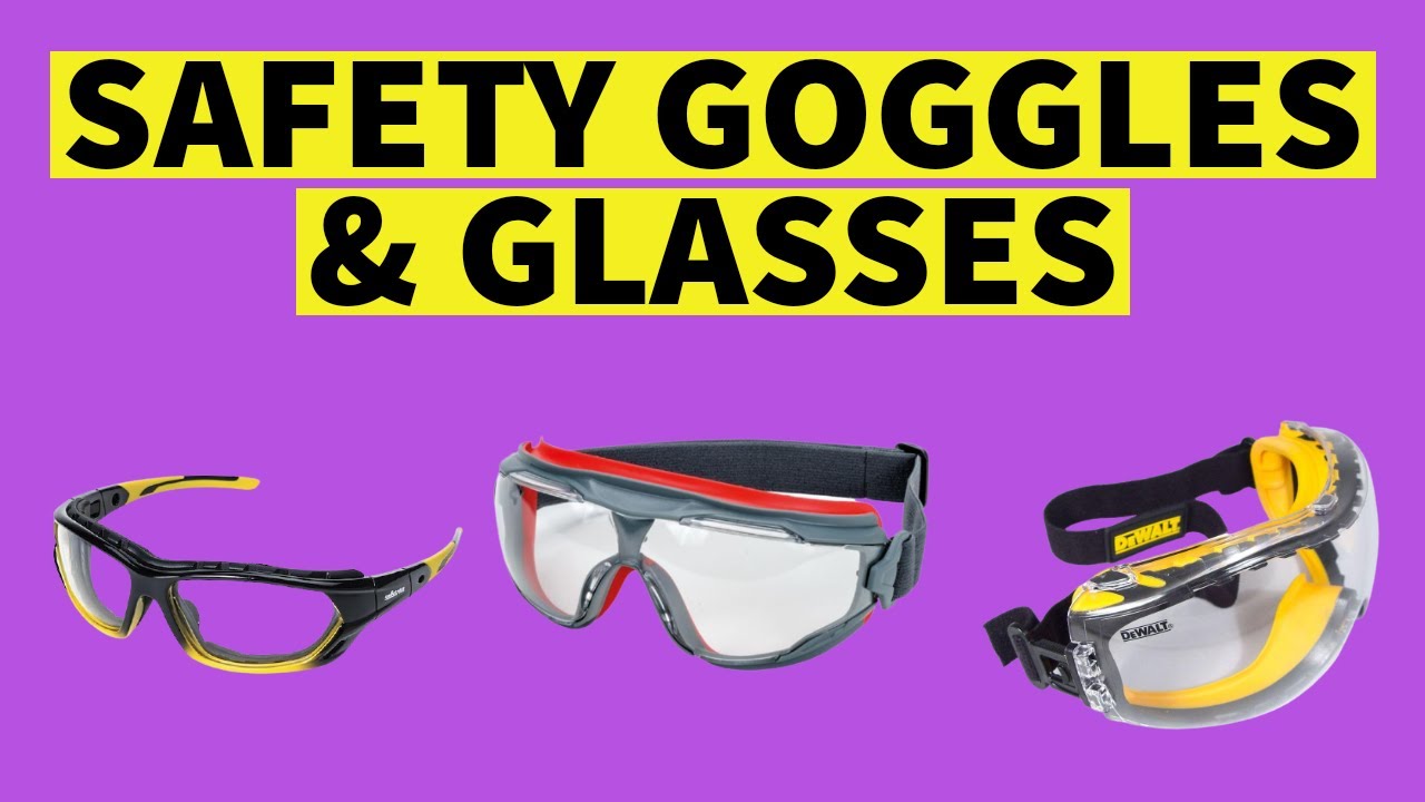 Safety Goggles & Glasses 🕶️🤓🥽 Top 10 Best Safety Goggles & Glasses 2021⏰