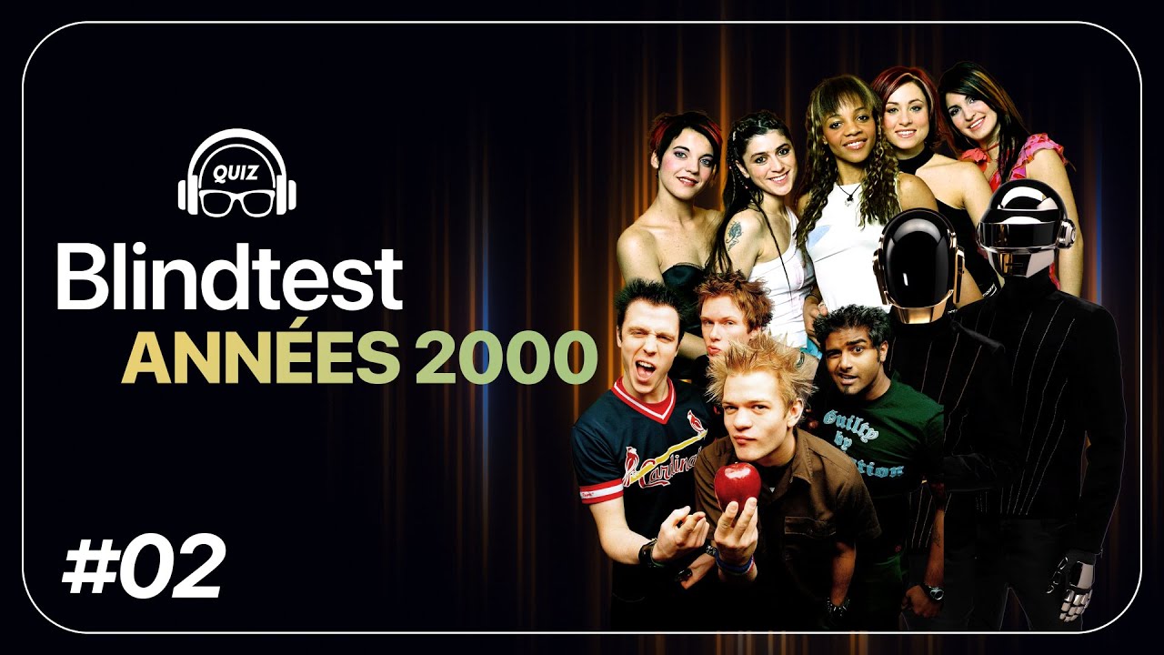 BLIND TEST MUSIQUES ANNÉES 2000 #2 - 50 EXTRAITS (Tous les styles de musique)