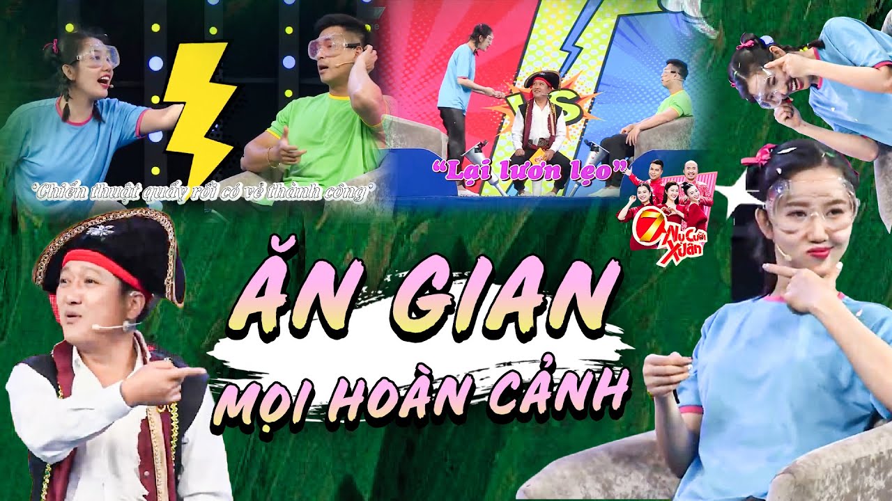 Cười Sái Quai Hàm Với Chuyên Gia Gian Lận Thúy Ngân ĂN GIANG TRONG MỌI HOÀN CẢNH | 7 Nụ Cười Xuân