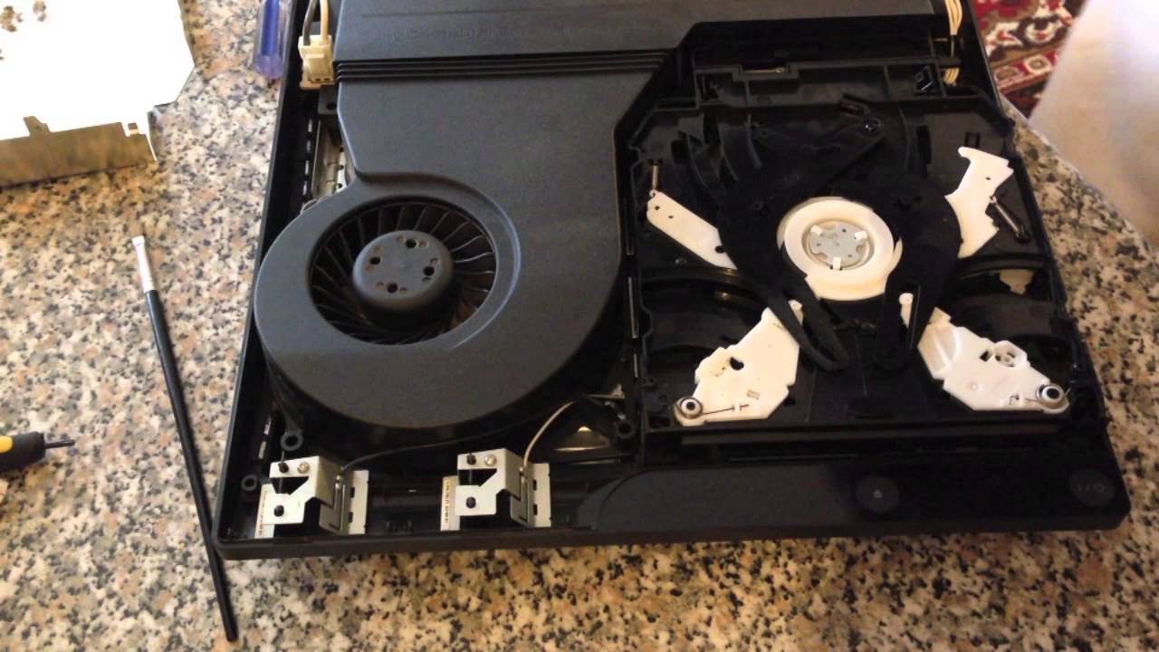 GUIDA TUTORIAL SMONTARE E PULIRE PLAY STATION 3 SLIM 160 120 GB