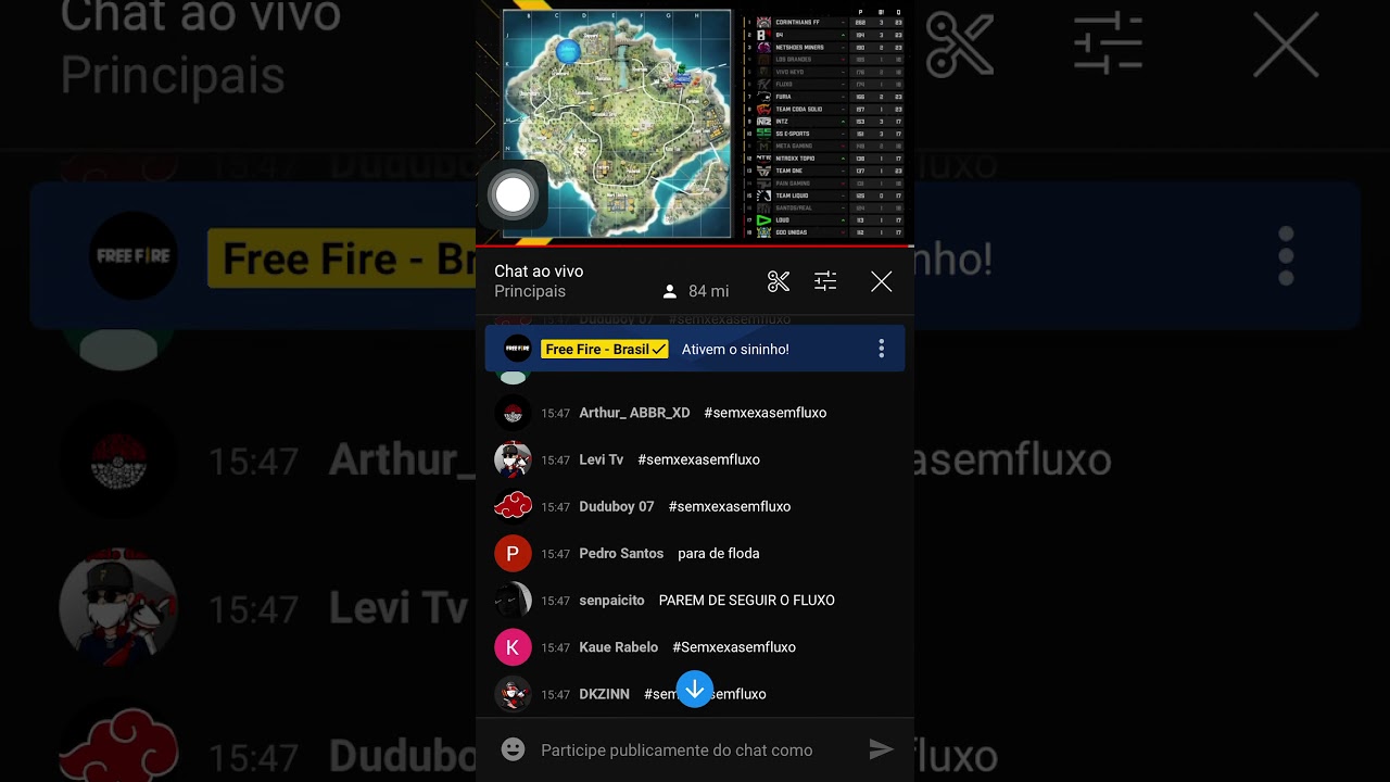 CHAT DA LBFF SOBE A # SEM BUXEXA SEM FLUXO - BUXEXA TAMO COM VOC&Ecirc; IRM&Atilde;O ⛺️🤝💪🏻