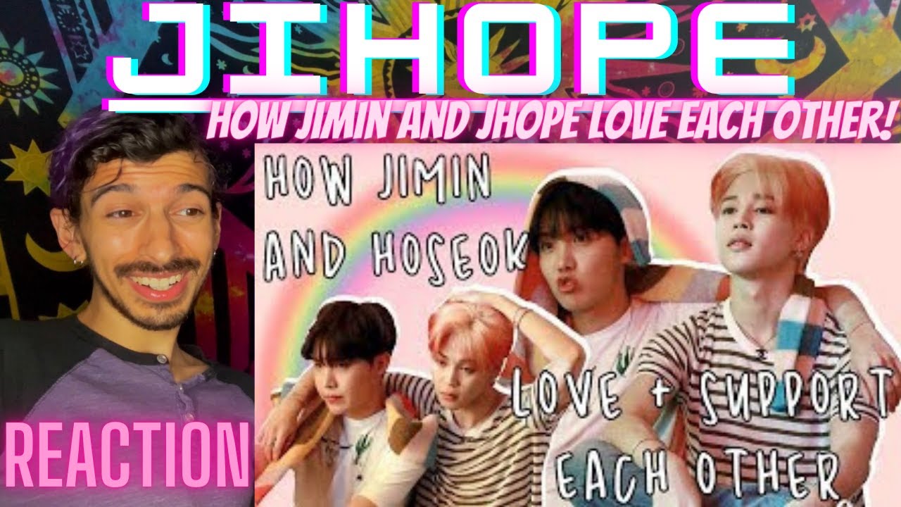 как Чимин и Хосок любят и поддерживают друг друга *JIHOPE* | РЕАКЦИЯ