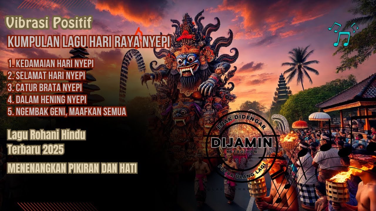 The Best Kumpulan Lagu Hari Raya Nyepi