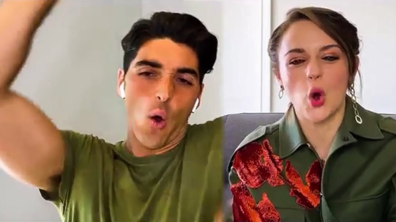 Taylor Zakhar Perez Flirting w/ Joey King