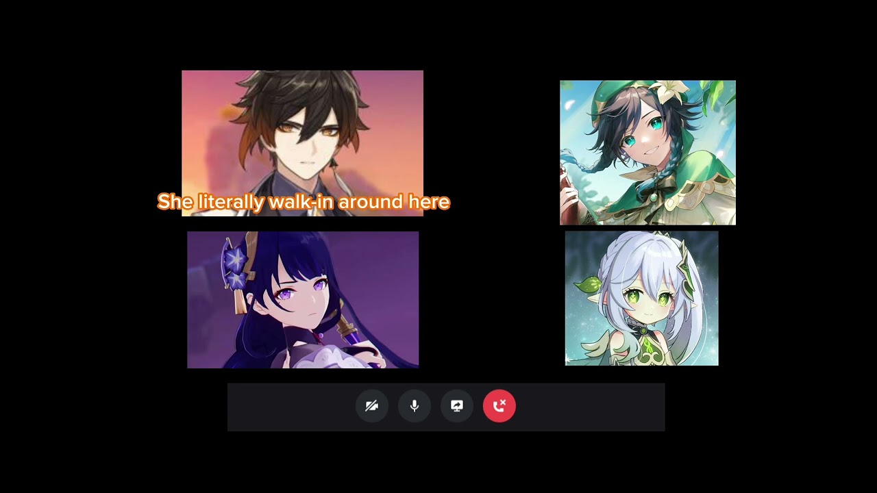 If the Genshin Archons had a Discord server