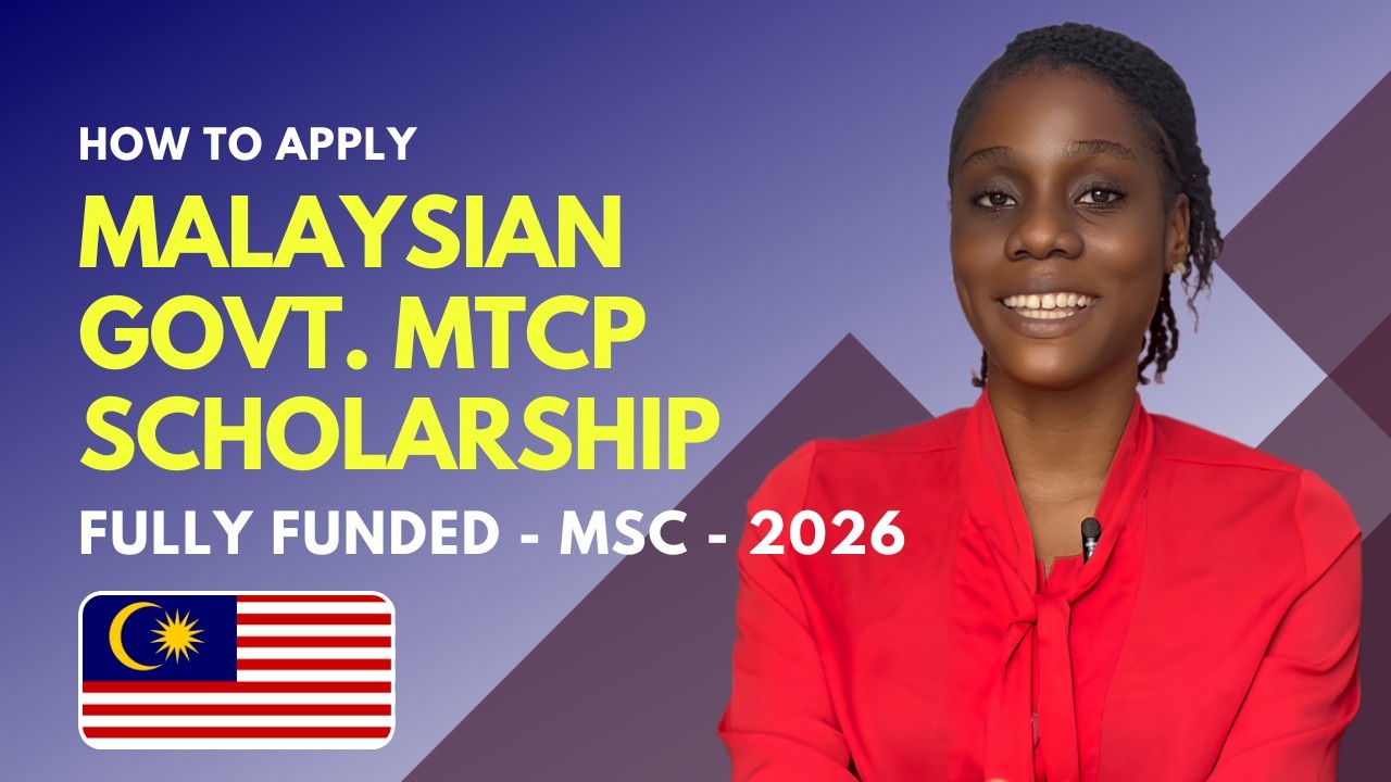 How to Apply for Malaysian Government MTCP Scholarship 2026 (Fully Funded)