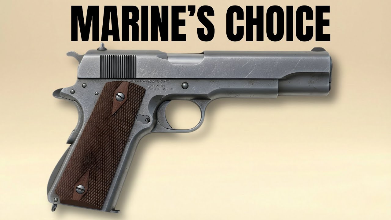 American Sidearms Carried by U.S. Marines in WWII