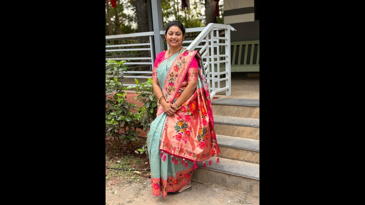पैठणी आणि बन्धेज साड्यांचा live 😍❤️