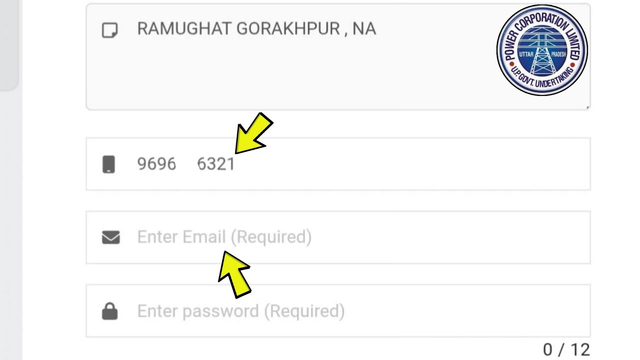 How to Update Phone Number and Email in UPPCL Electricity Account