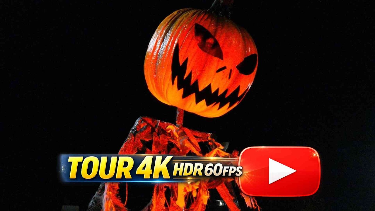 🎃👻 Canada’s Wonderland Halloween Haunt 2024 | Scare Zones, Mazes & Night Rides | 4K 60p HDR