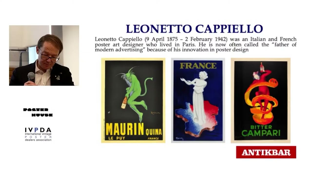 IVPDA Poster Symposium NYC: 1-Introduction to original vintage posters