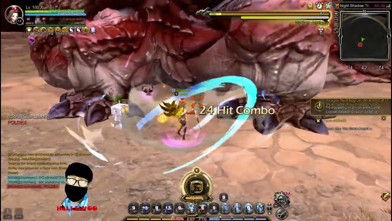 ARTA Dreamy Jade Skill Rotation Dragon Nest SEA