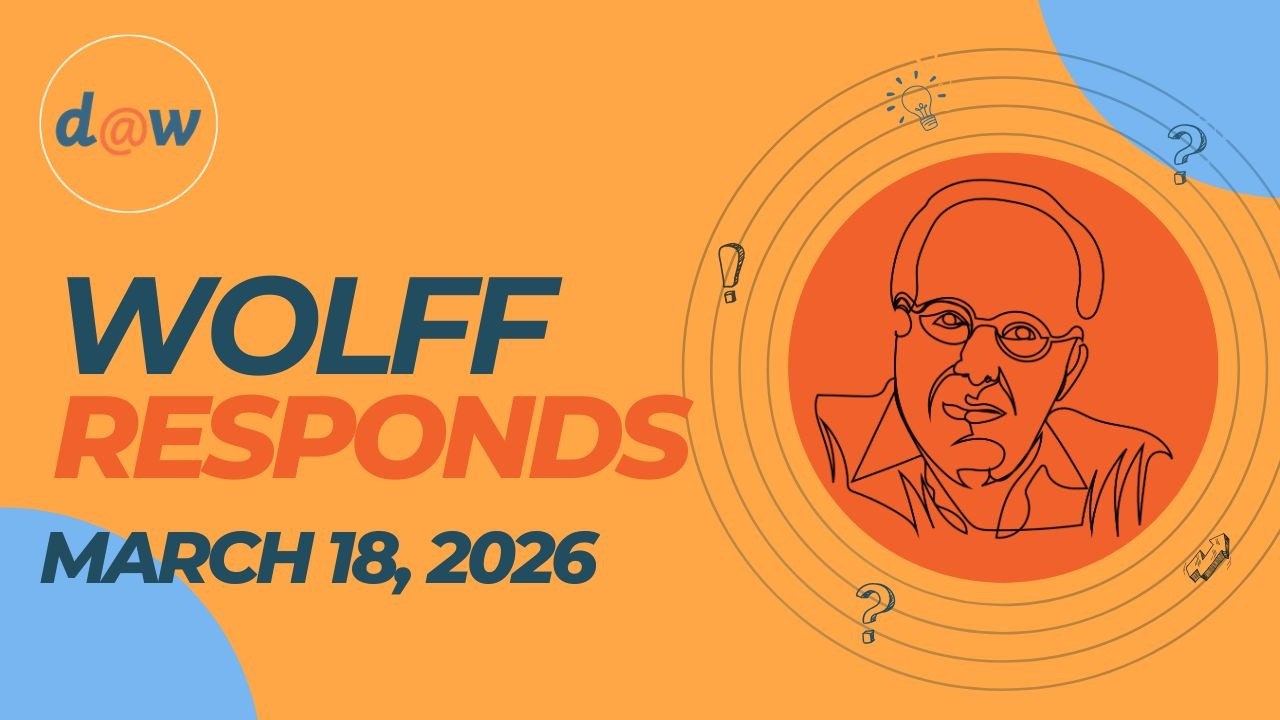 Вольф отвечает: «США и Европа: сложный развод», от 18 марта 2026 года.