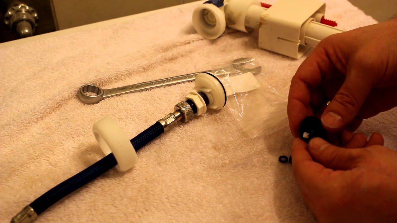 Spülkasten reparieren - Defekte Hutmembran ersetzen