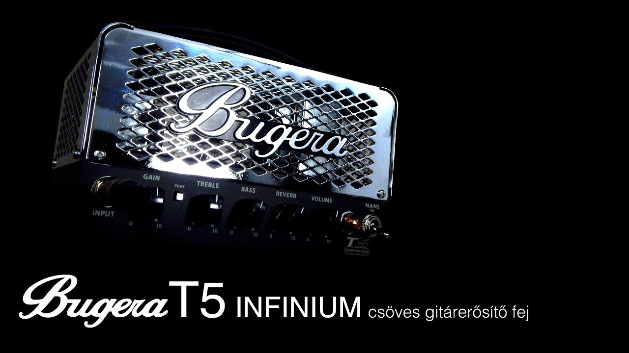 BUGERA T5 INFINIUM csöves gitárerősítő fej