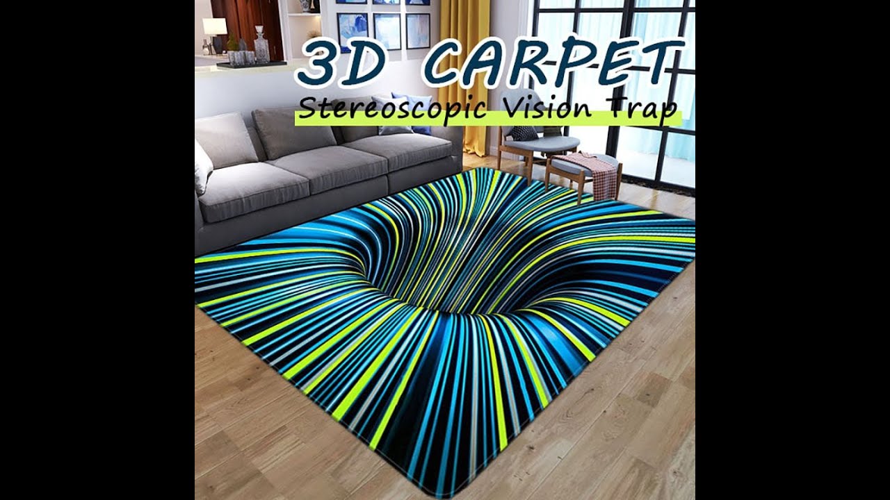 3D Vortex Illusion Carpet Door Floor Mat ... - big2party.blogspot.com