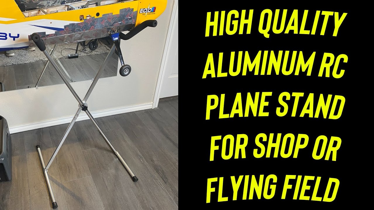 FMS Rc Plane Stand for Model Airplanes, Great For Display or Flying Field