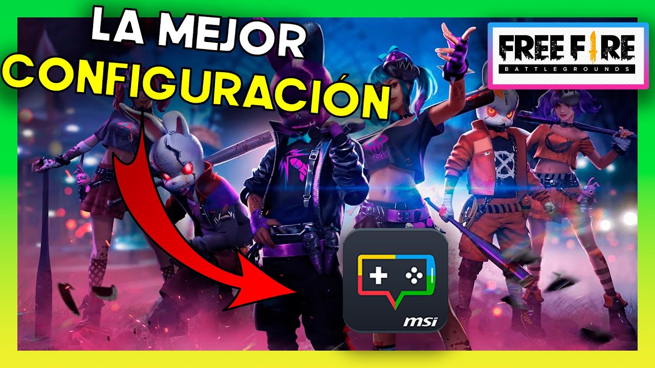 ❤😎COMO CONFIGURAR FREE FIRE EN MSI APP PLAYER EN EL 2023 / LA CONFIGURACION PERFECTA / #freefire ❤😎