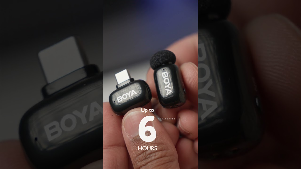 Boya Mini 😮 🔥 Самый маленький беспроводной микрофон в мире! #boya #boyamini #boyamicrophone #cont...