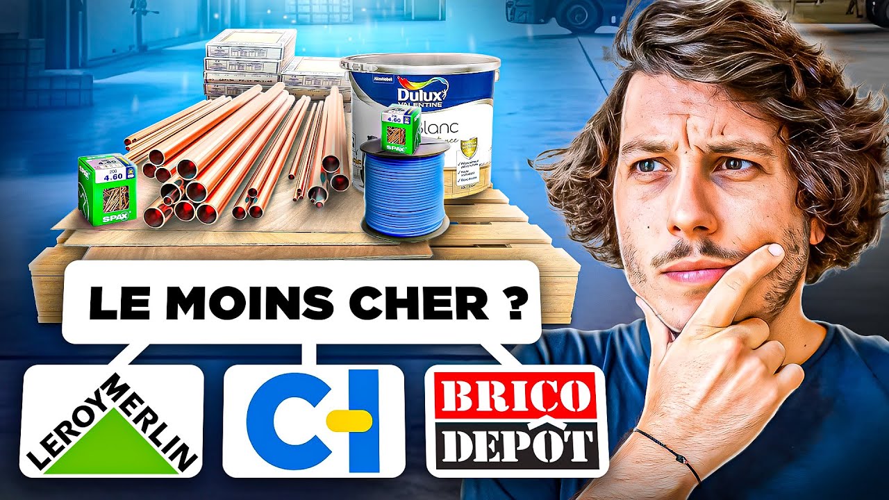 OÙ ACHETER SES MATERIAUX DE BRICOLAGE ? (Leroy Merlin, Castorama, Brico Dépôt, …)