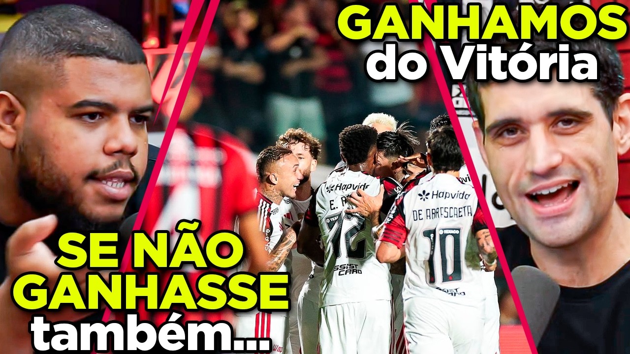 Flamengo VENCE A PRIMEIRA no Brasileirão