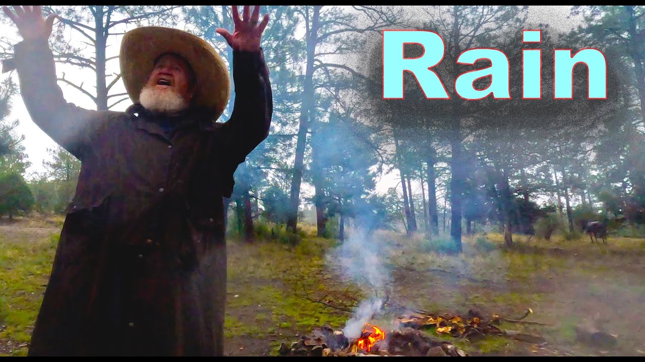 I went on a Solo Journey Camping in the RAIN -Ride and Cook