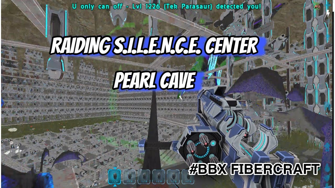 Solo Wiping S.I.L.E.N.C.E. Center Pearl Cave | BBX Fiber Craft | Ark Survival Evolved