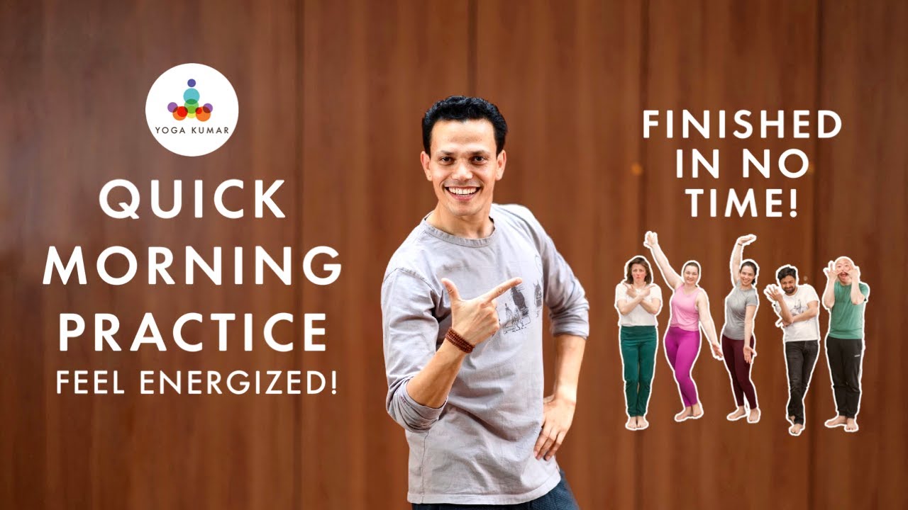 Quick Yoga-Fit Morning Practice | Feel Completely Energized