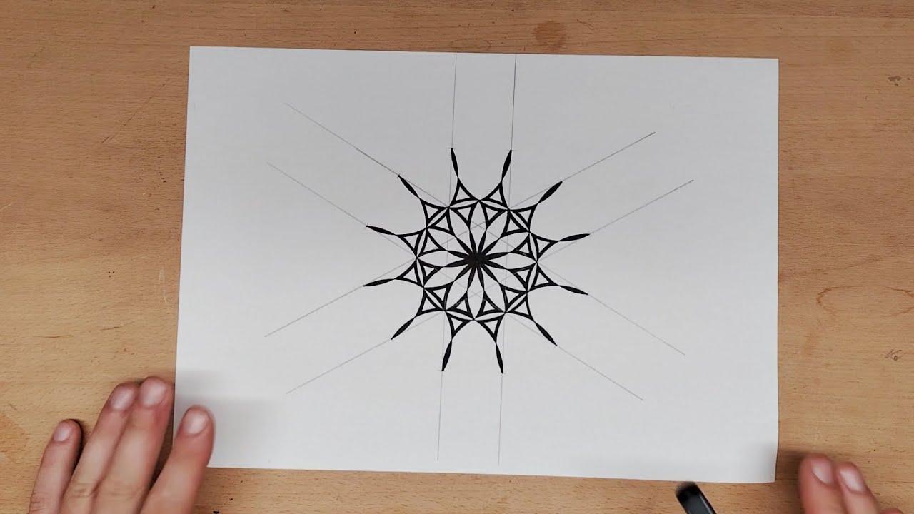 Another Geometric Drawing, After a Long Break I'm Back :)