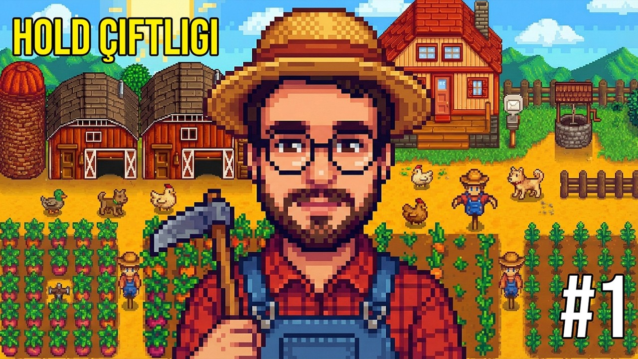 Dedemizin Mirası Hold Çiftliği | Stardew Valley  |  Bölüm 1