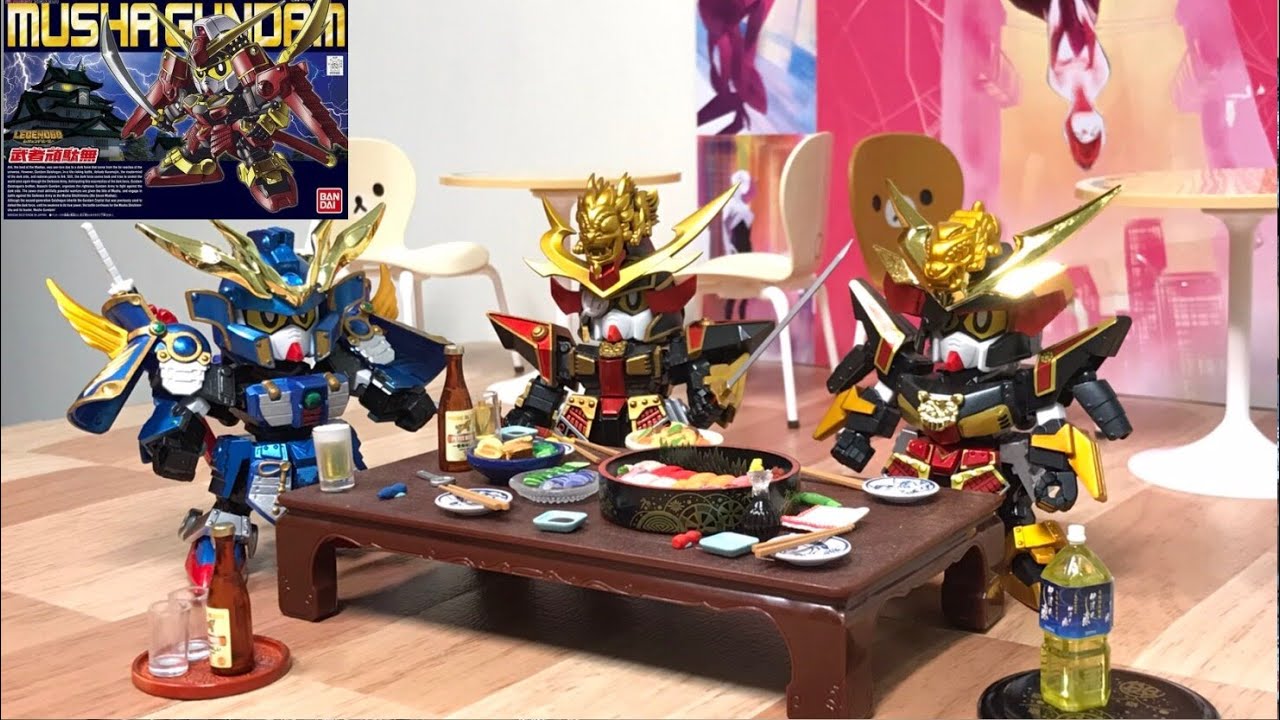 [老威模型] 改造BB戰士 他的肉最好殺 LBB 武者頑駄無  legend bb 373