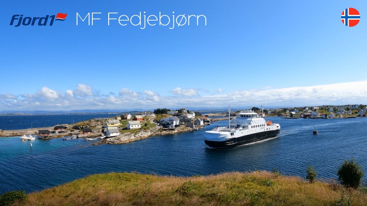 MF Fedjebjørn of Fjord1 | Sævrøy - Fedje in Nordhordland Norway - July 2021