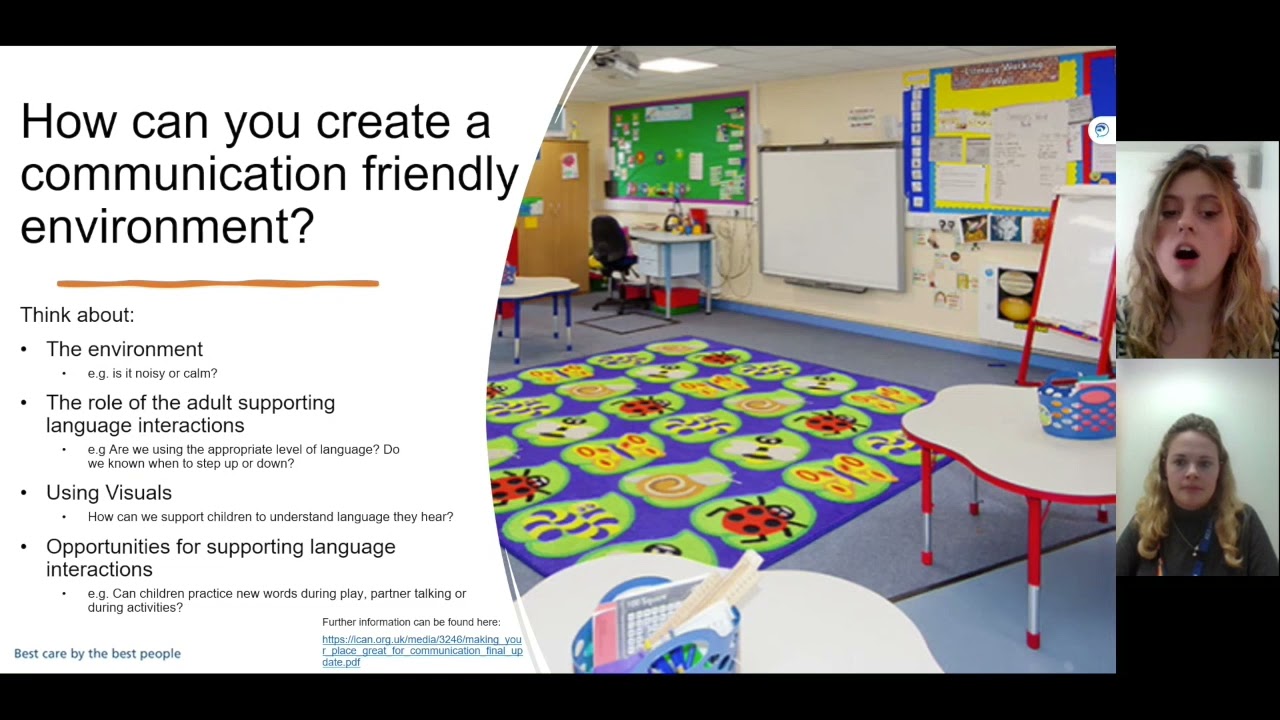 Identifying SLCN & creating a quality communication environment (1A)