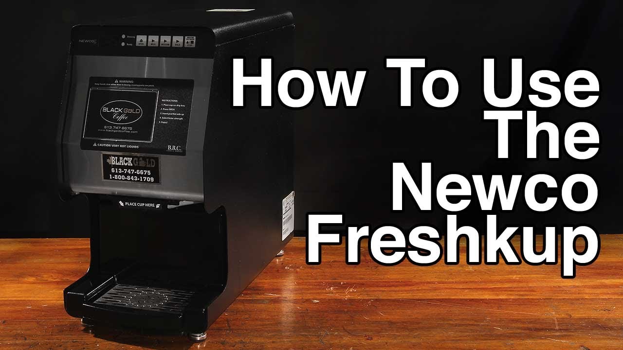 How To Use The Newco Freshkup - Ottawa Office Coffee Systems
