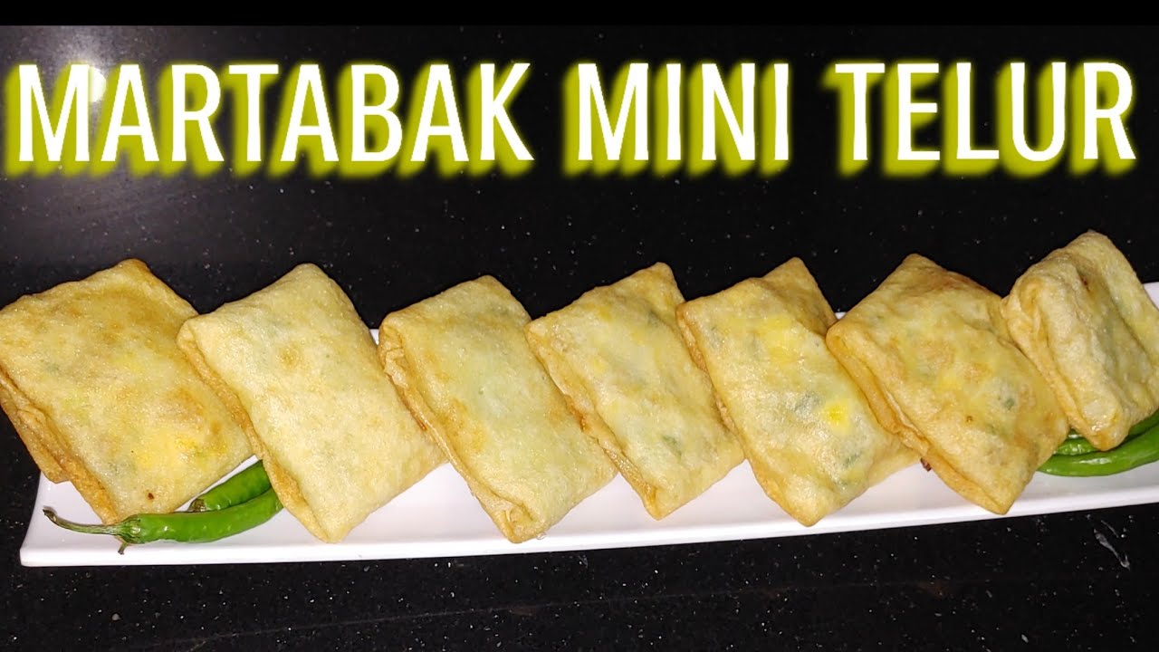 Resep Martabak Telur Mini